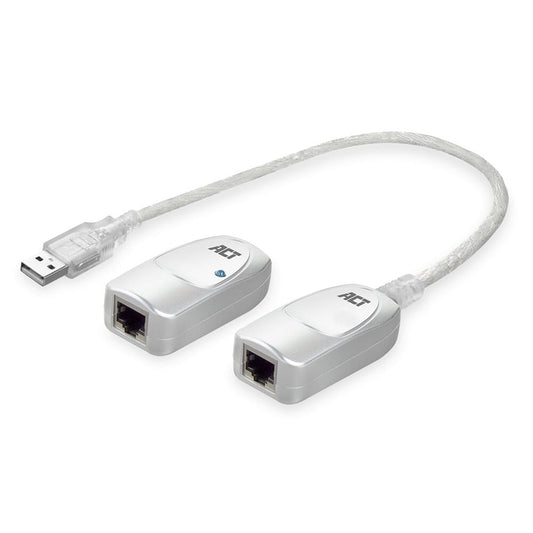 ACT USB Extender Set über UTP, Extender bis zu 60 Meter