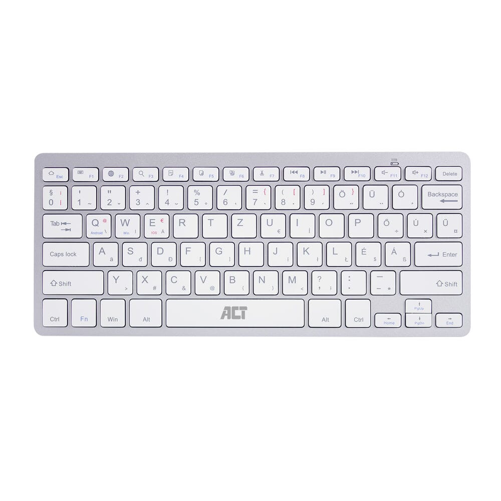 ACT Portable bluetooth toetsenbord (Qwertzu/HU layout)