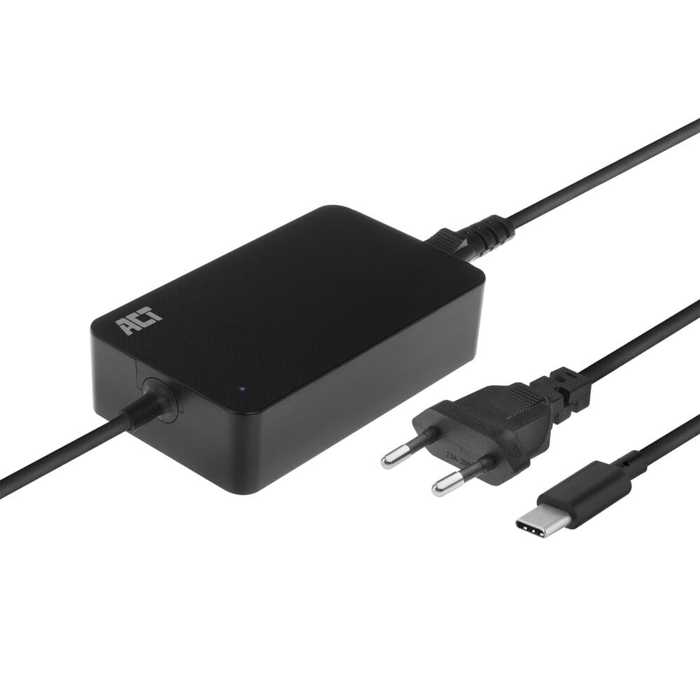 ACT USB-C-Laptop-Ladegerät mit Power Delivery Profilen 65W