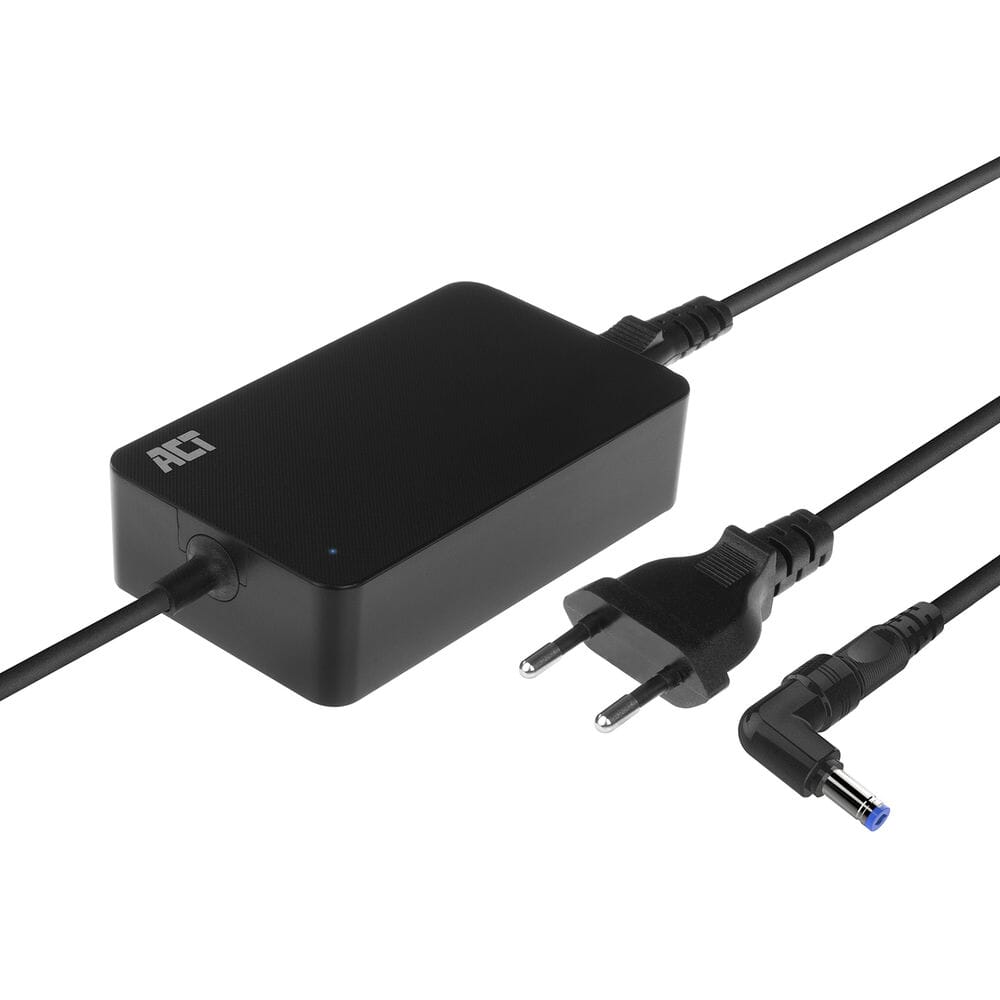 ACT Kompaktes 65W Laptop-Ladegerät (für Laptops bis 15,6 Zoll)