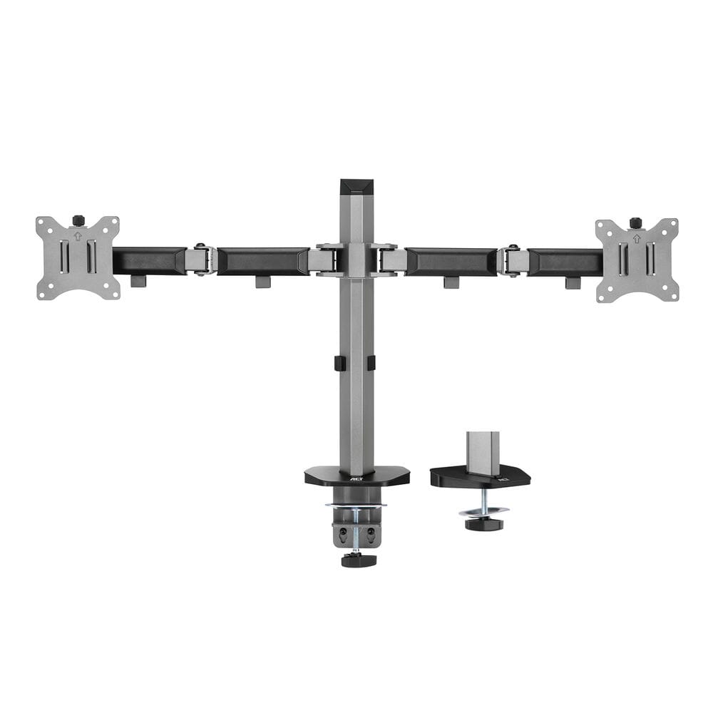 ACT Monitorarm office, 2 Bildschirme, Silber
