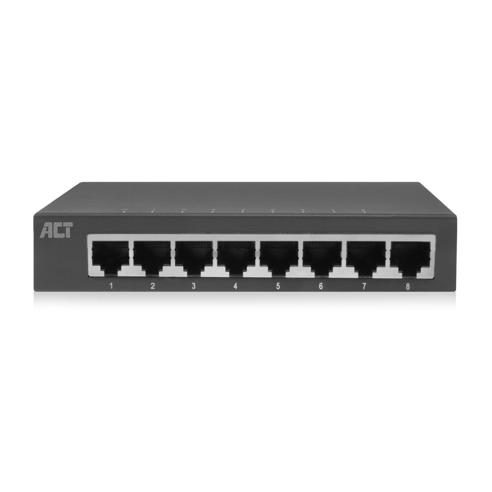 ACT 8-Port Gigabit Ethernet Netzwerk-Switch