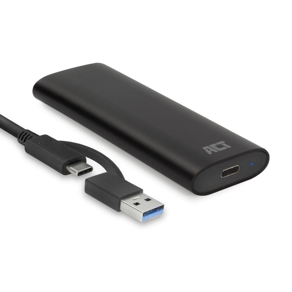 ACT USB-C M.2 NVMe / PCIe SSD-Gehäuse, werkzeuglos