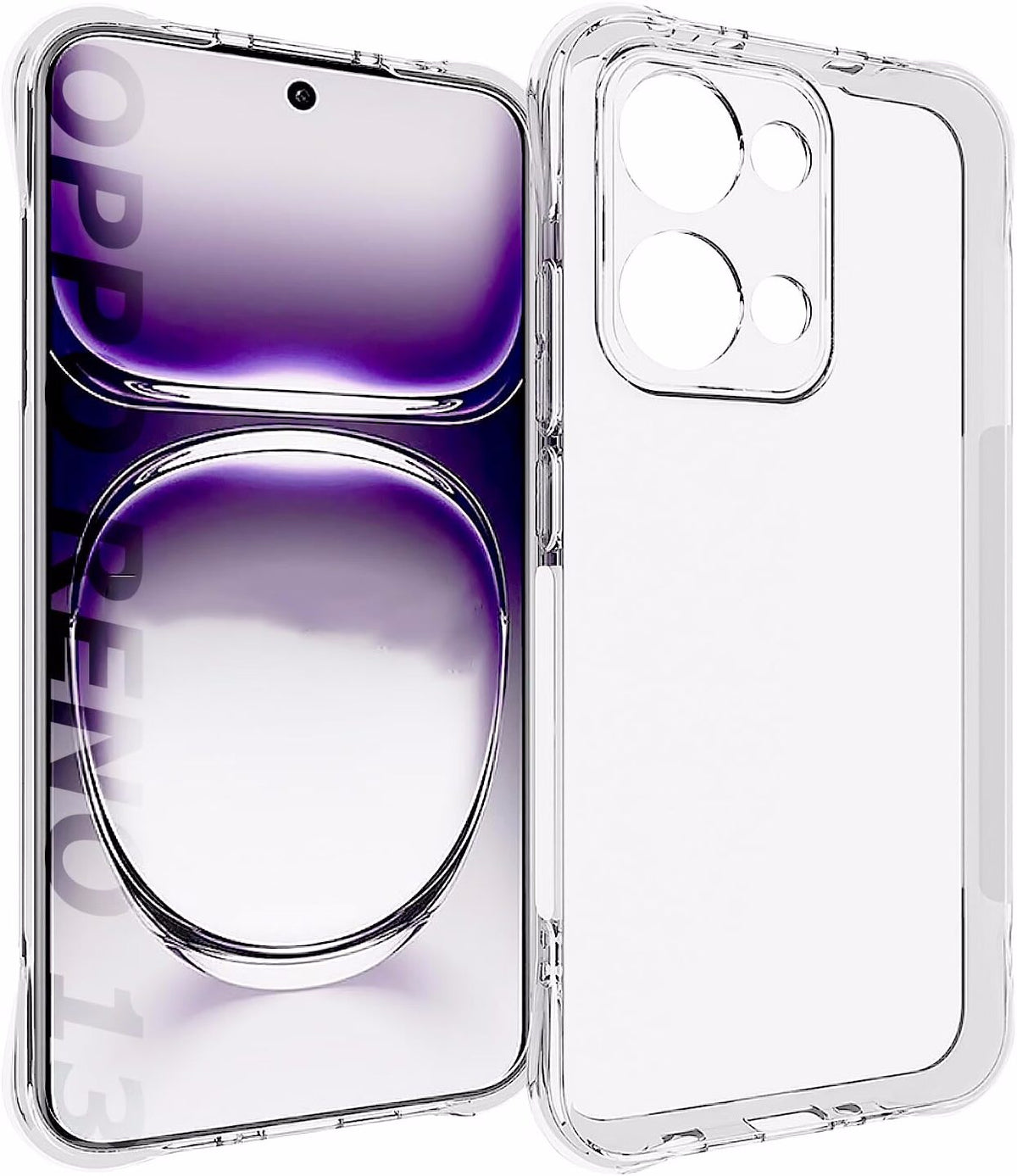 Dun Flexibel Hoesje (0,3mm) Oppo Reno 13
