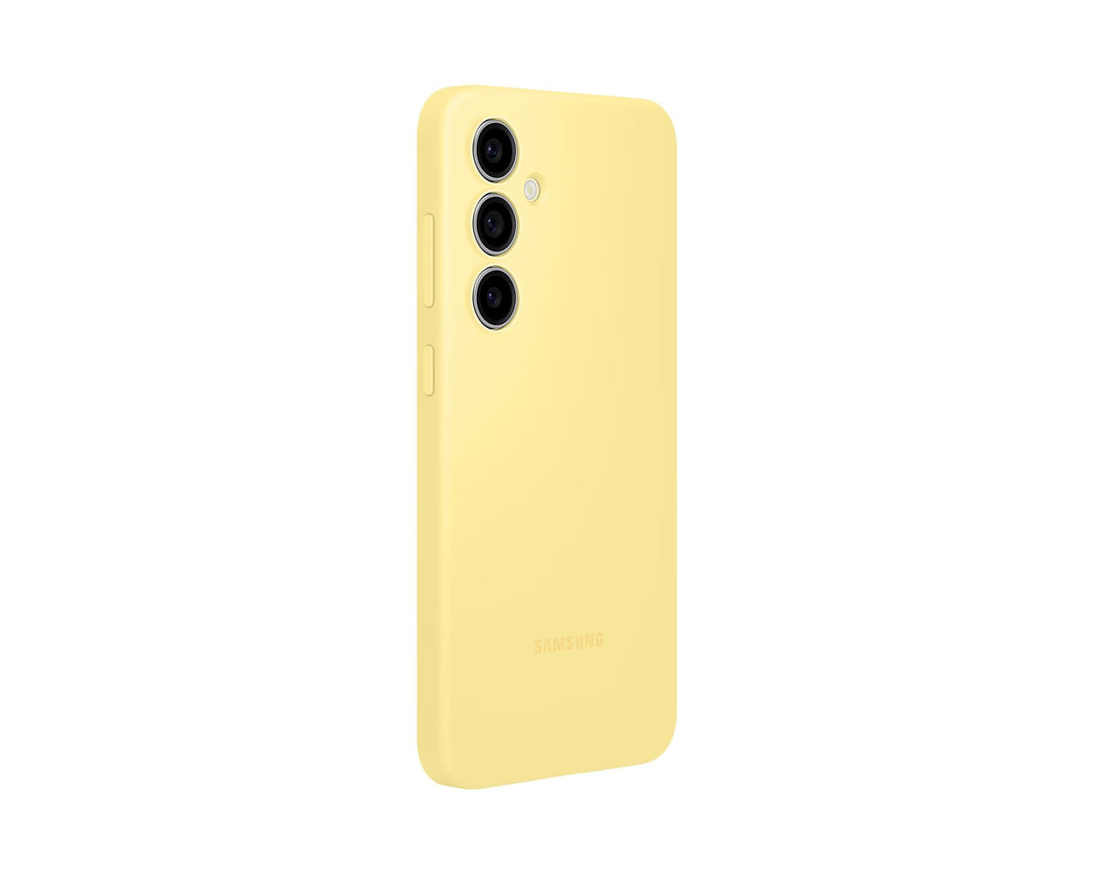 EF-PS721CYE Samsung Silicone Cover Galaxy S24 FE Geel