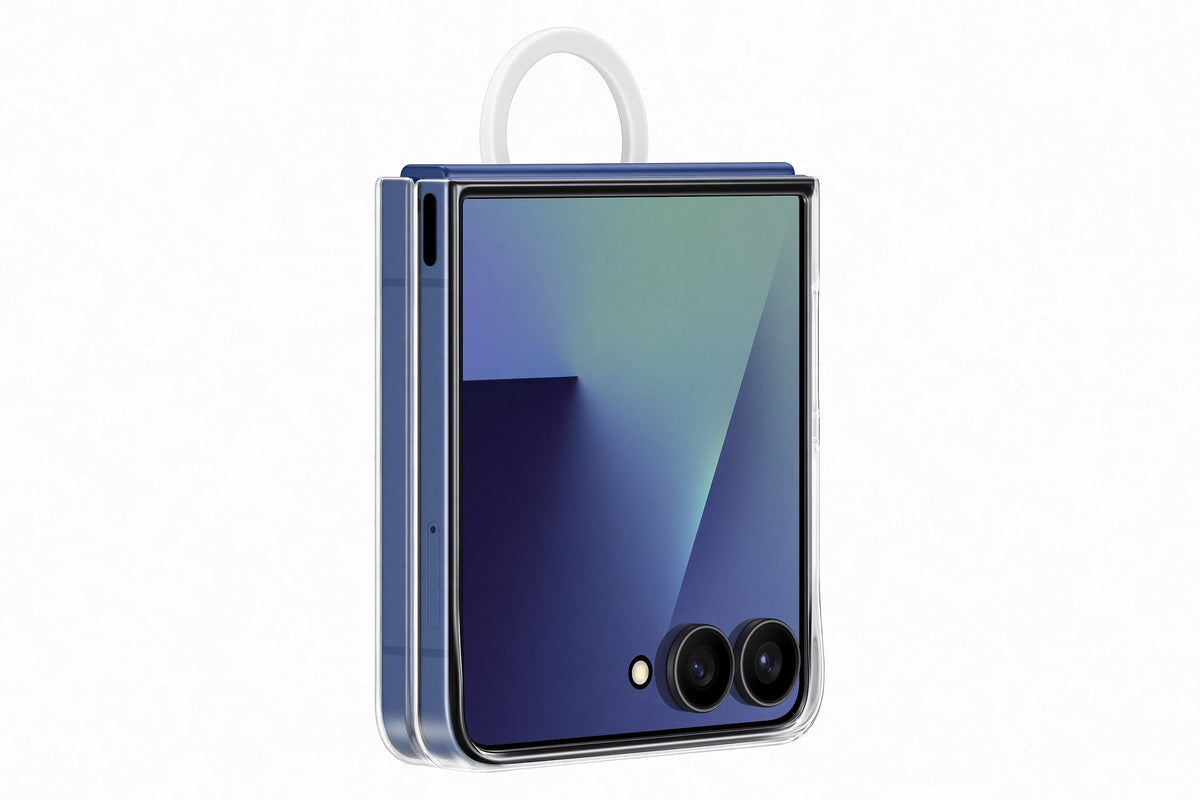 EF-QF766CTE Samsung Ring Clear Cover Galaxy Z Flip 7 Transparant