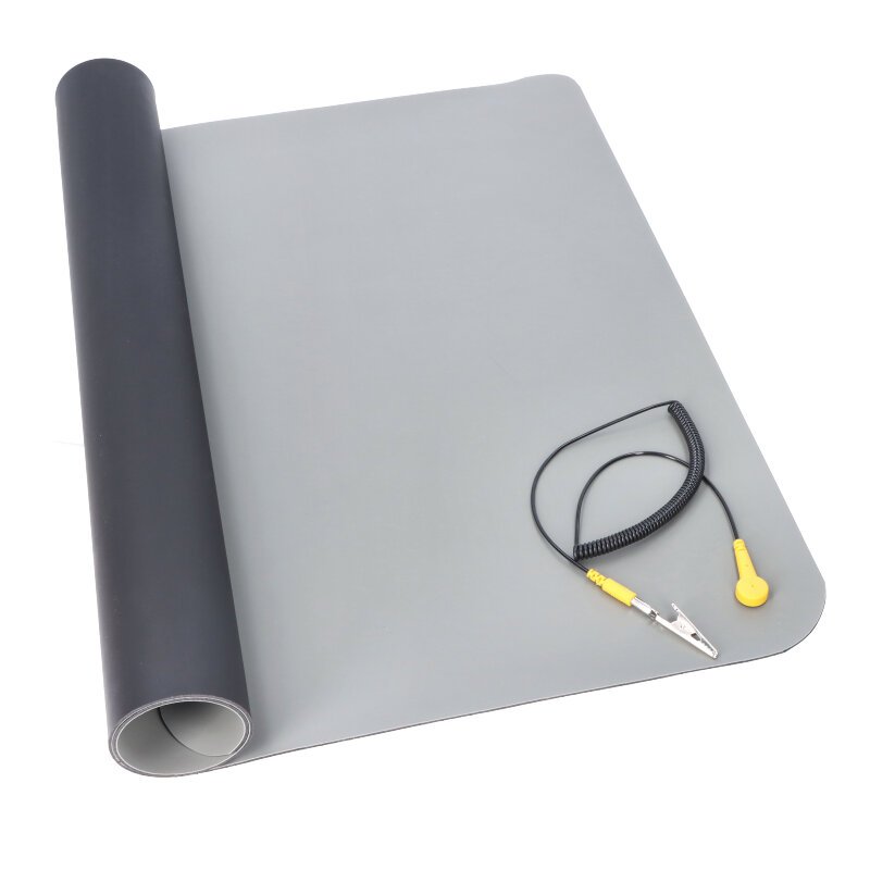 ESD Mat 50x70cm – Antistatische mat met aardingskabel