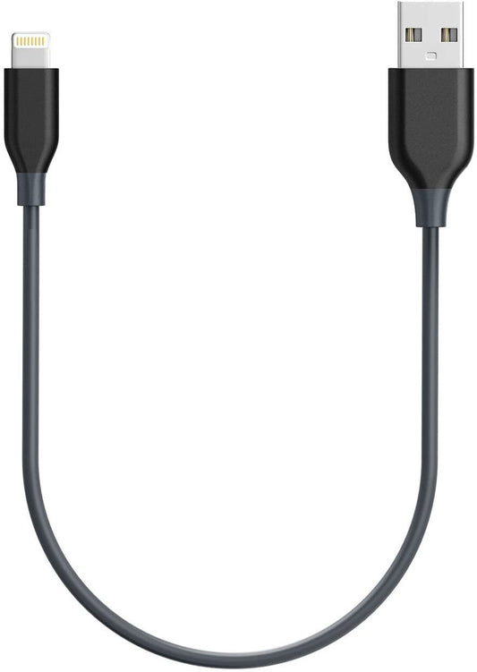 Extra korte (22cm) lightning / iPhone naar USB kabel