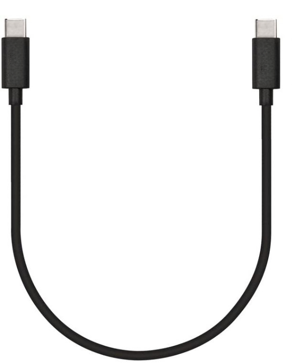 Extra korte (34cm) USB-C naar USB-C kabel