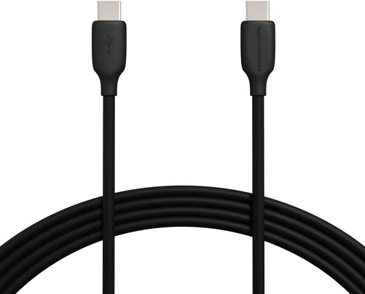 Extra lange USB-C naar USB-C kabel - 100W - 3 meter - zwart