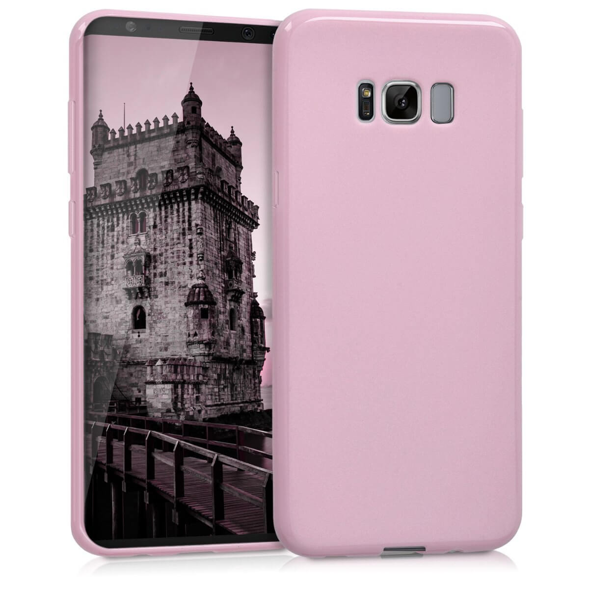 Flexibel soft hoesje Samsung Galaxy S8 roze