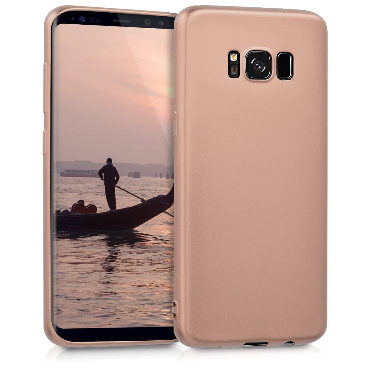 Flexibel soft hoesje Samsung Galaxy S8 rose goud