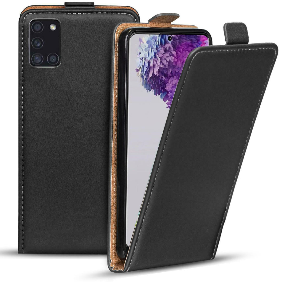 Flip cover Samsung Galaxy A41 zwart