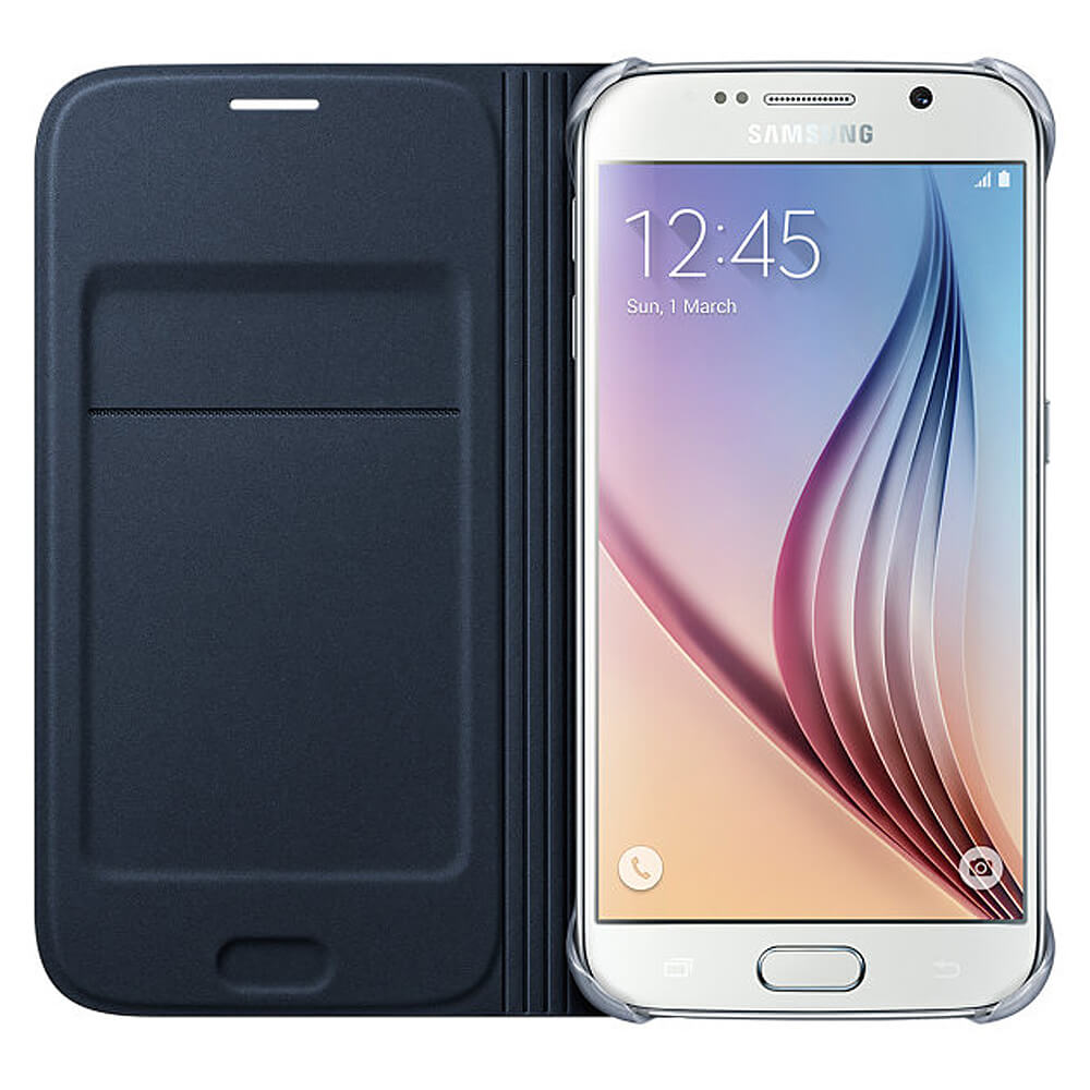 Flip Wallet Samsung Galaxy S6 zwart