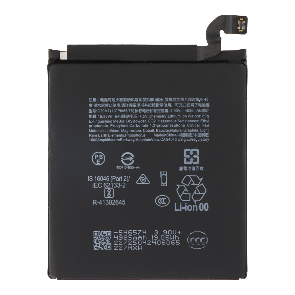 Google Pixel 10 batterij G20M7
