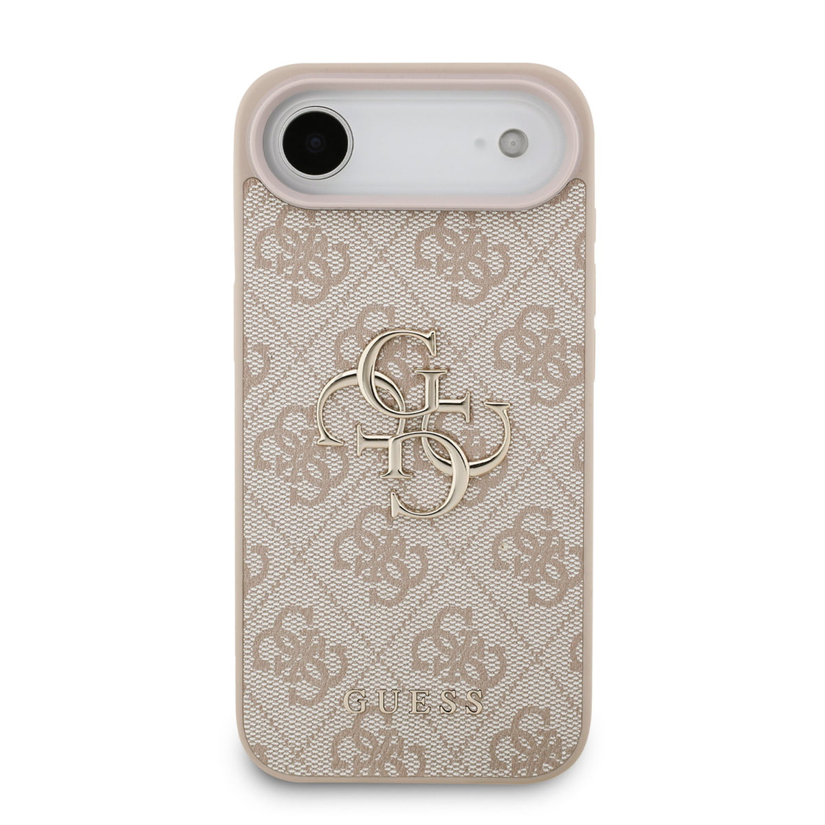 Guess PU 4G Metal Logo Case iPhone 17 Air Roze