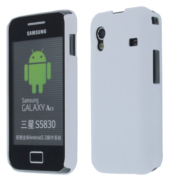 Hard case Samsung Galaxy Ace S5830 / S5830i wit