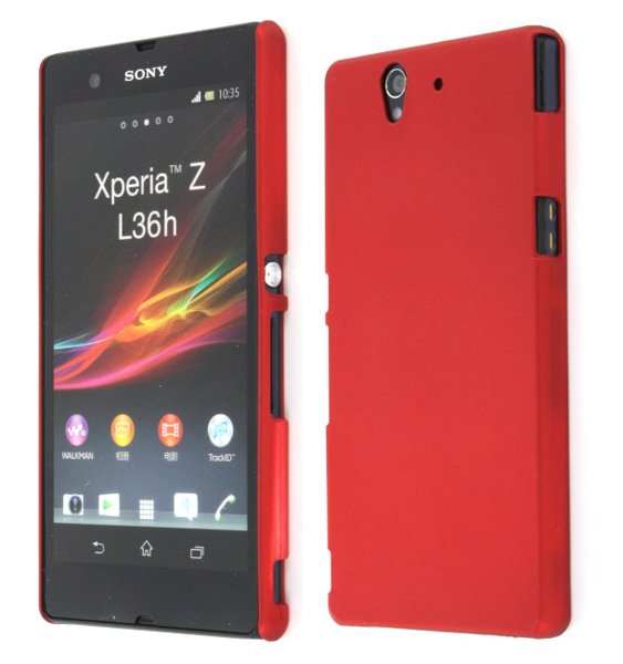 Hard case Sony Xperia Z rood