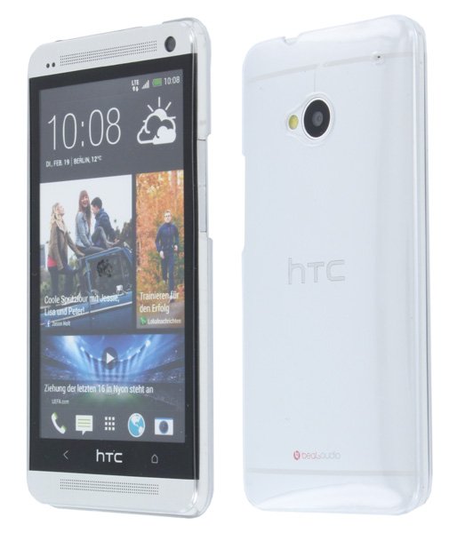 Hard case HTC One transparant