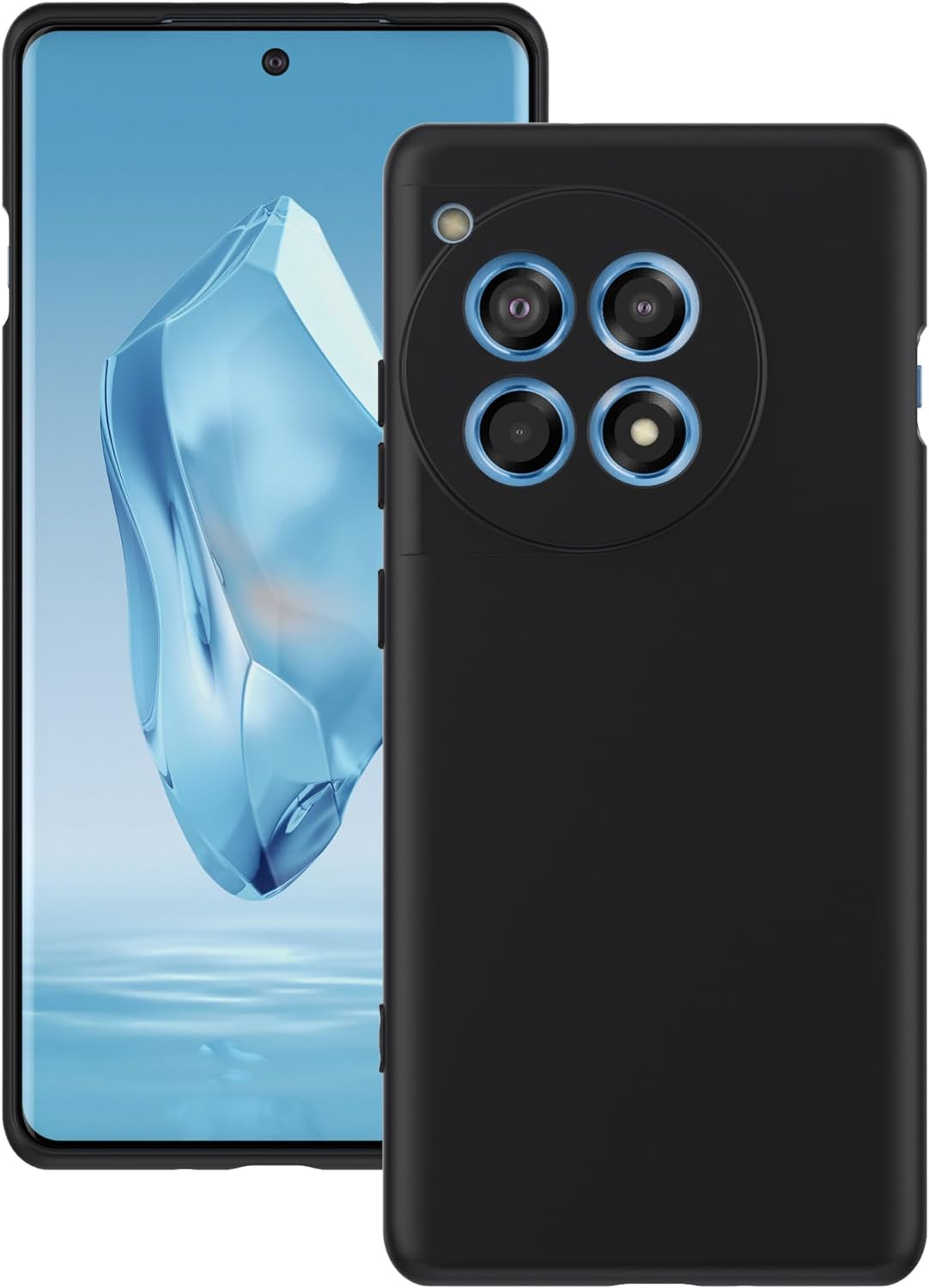 Hard case OnePlus 12R zwart