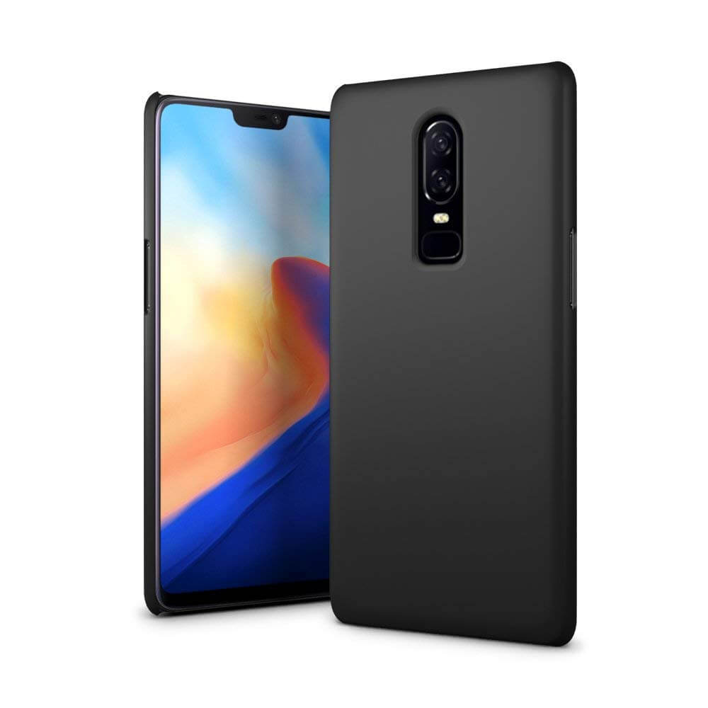 Hard case OnePlus 6 zwart