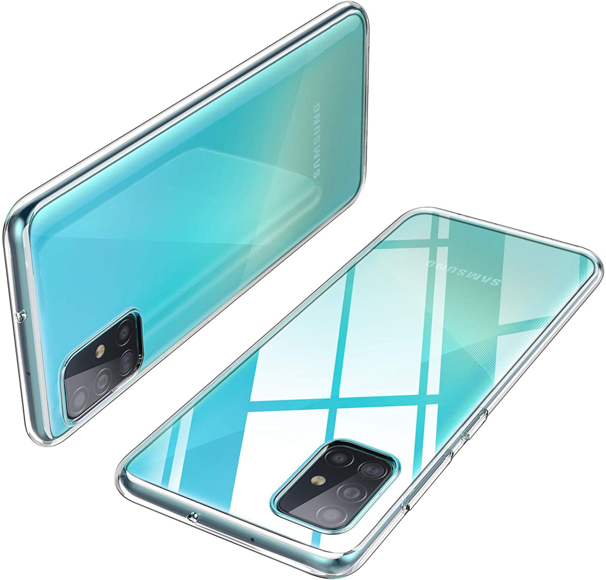 Hard case Samsung Galaxy A51 transparant