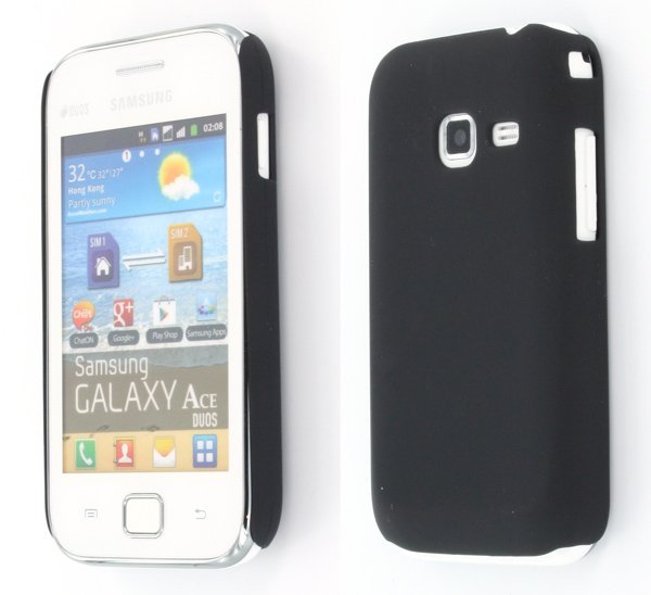 Hard case Samsung Galaxy Ace DuoS S6802 zwart