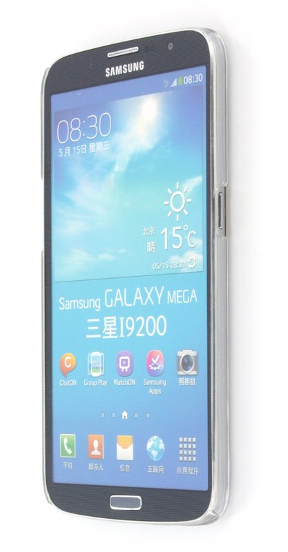 Hard case Samsung Galaxy Mega i9200 transparant