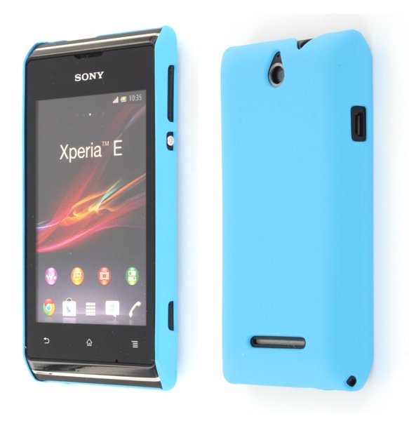 Hard case Sony Xperia E licht blauw
