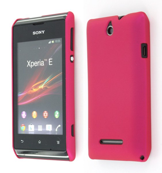 Hard case Sony Xperia E roze