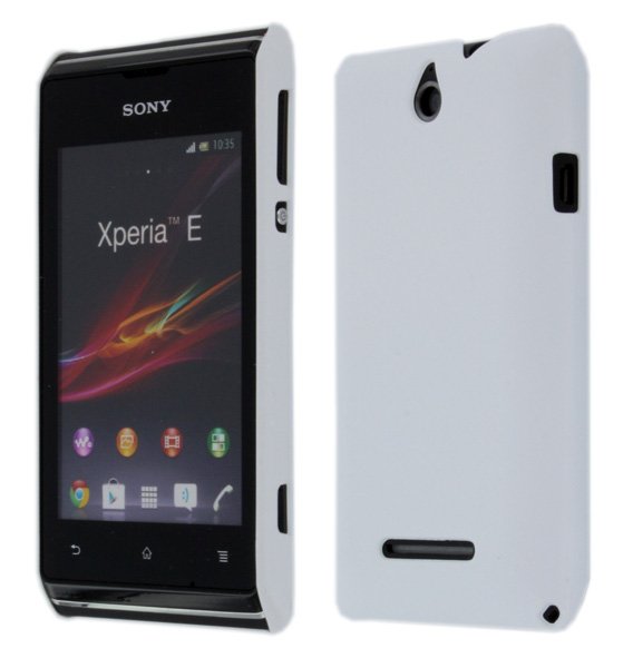 Hard case Sony Xperia E wit