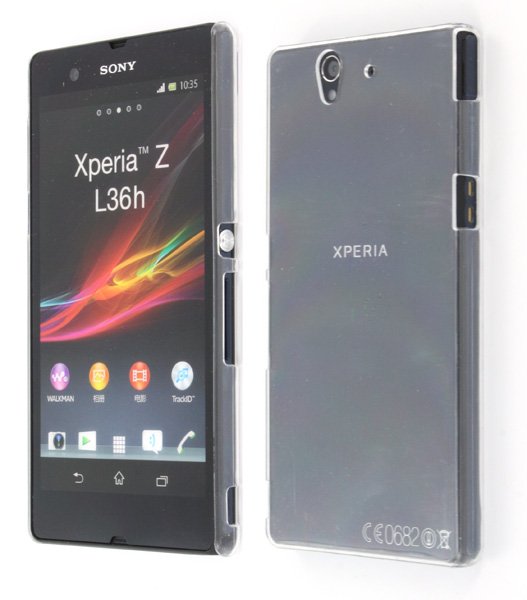 Hard case Sony Xperia Z transparant