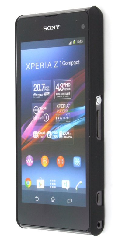 Hard case Sony Xperia Z1 Compact zwart