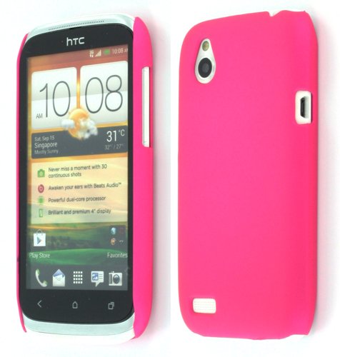 Hard case HTC Desire X roze
