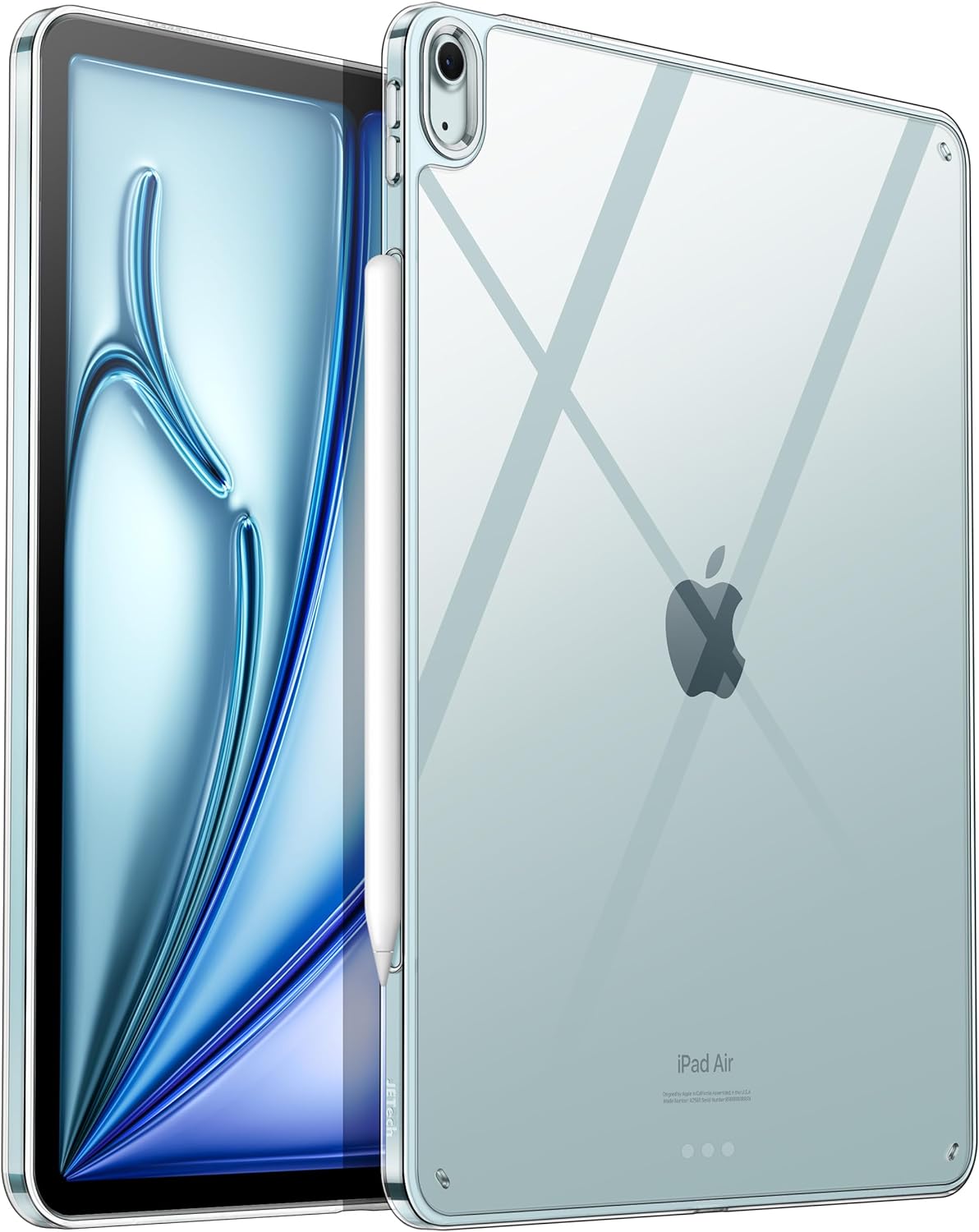 Hoes Apple iPad Air 13 (2024) Flexi bumper - 0,3mm - doorzichtig