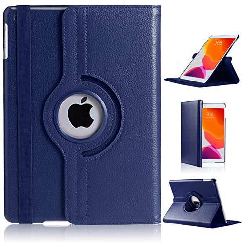 Hoes draaibaar iPad 10.2 (2019/2020/2021)/iPad Air 3 (2019) blauw