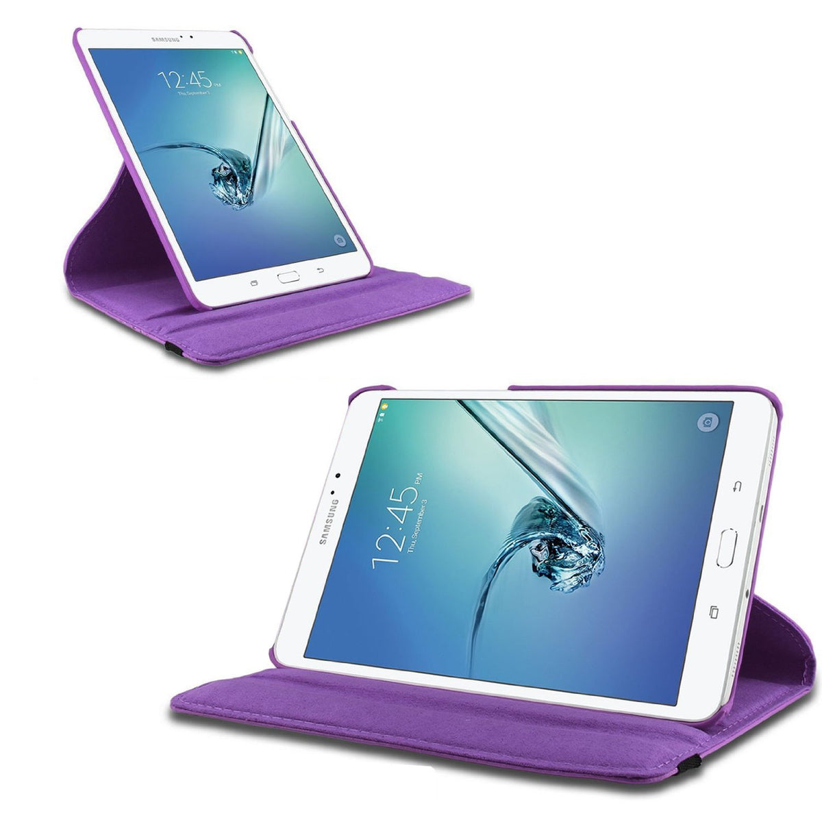 Hoes draaibaar Samsung Galaxy Tab A 2016 (10.1) paars