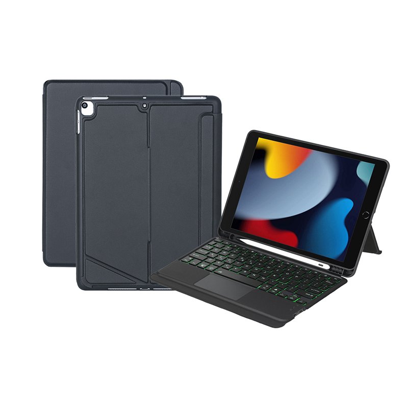 Hoes met afneembaar toetsenbord iPad 10.2 (2019/2020/2021) - Air 3 (2019) - Pro 10.5 (2017)