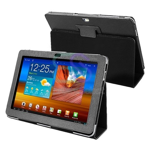 Case met Stand Samsung Galaxy Tab 10.1 zwart