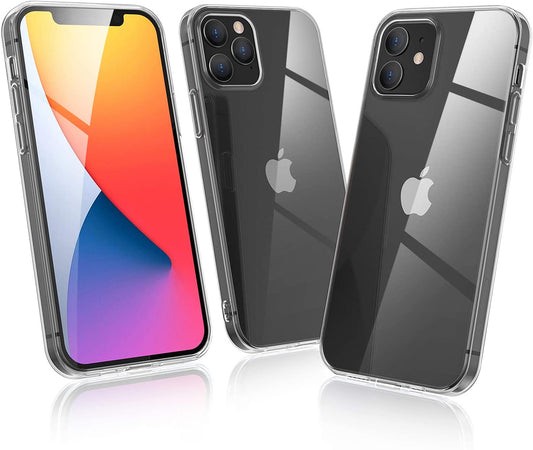 Hoesje Apple iPhone 12/12 Pro hard case transparant