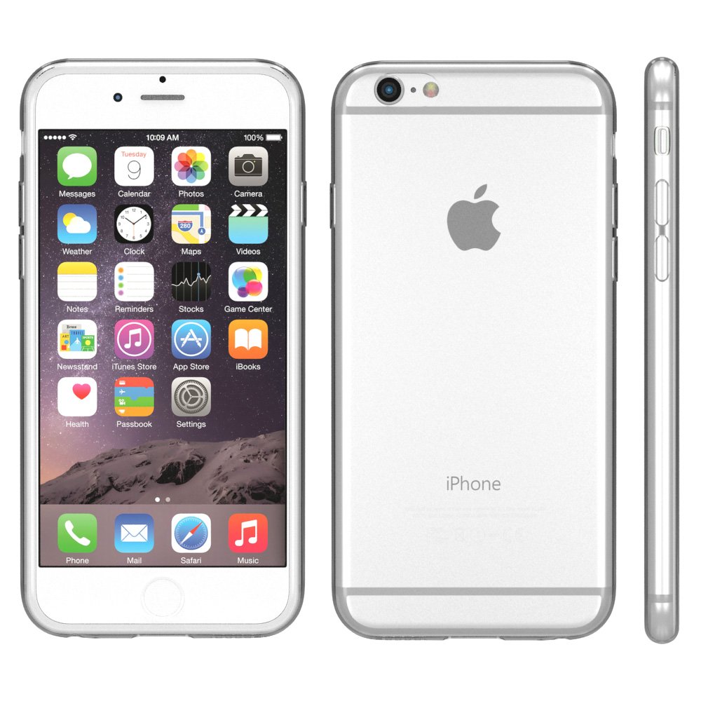 Hoesje Apple iPhone 6 Flexi bumper - 0,3mm - doorzichtig