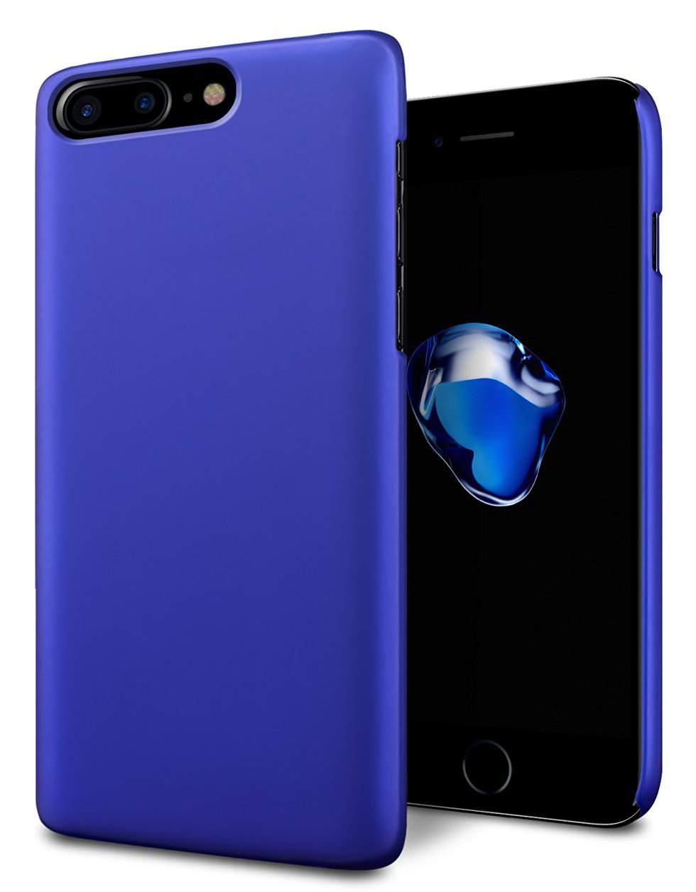 Hoesje Apple iPhone 7/8 Plus hard case blauw