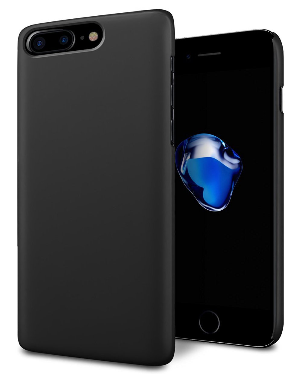 Hoesje Apple iPhone 7/8 Plus hard case zwart
