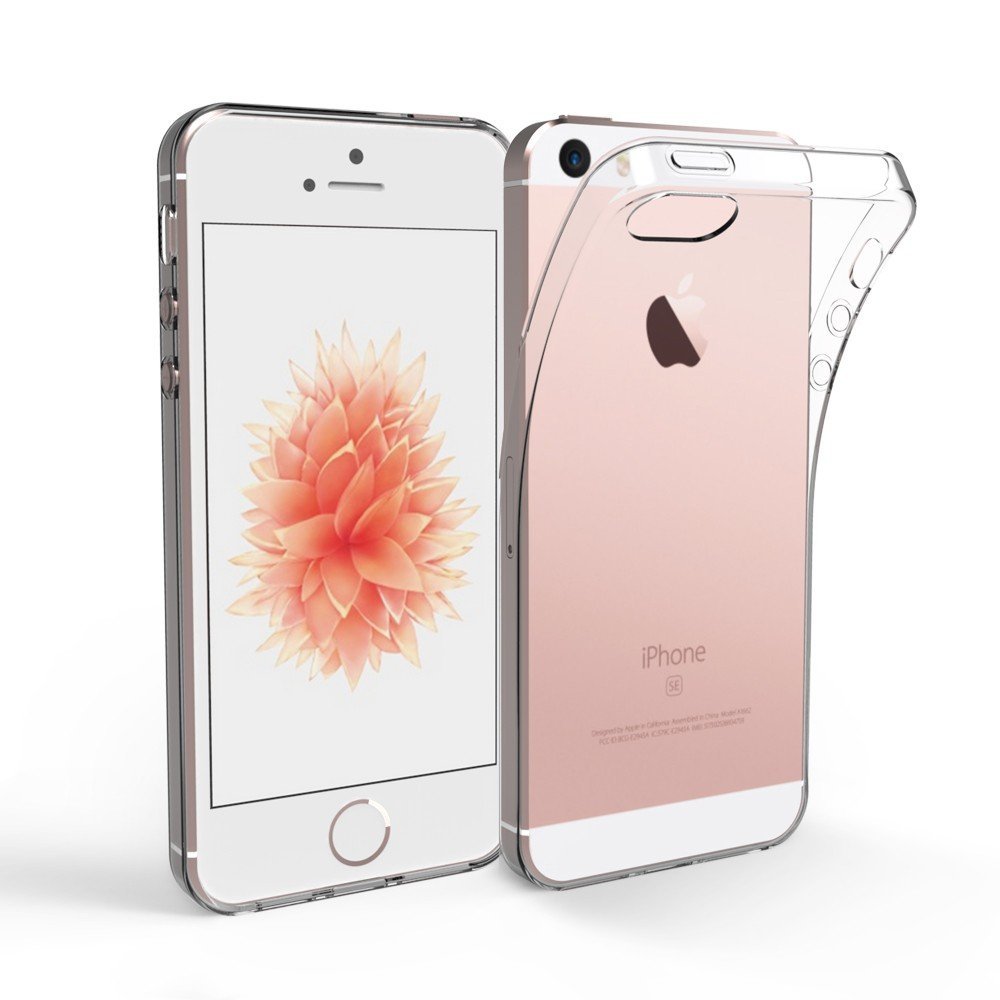 Hoesje Apple iPhone SE Flexi bumper - 0,3mm - doorzichtig