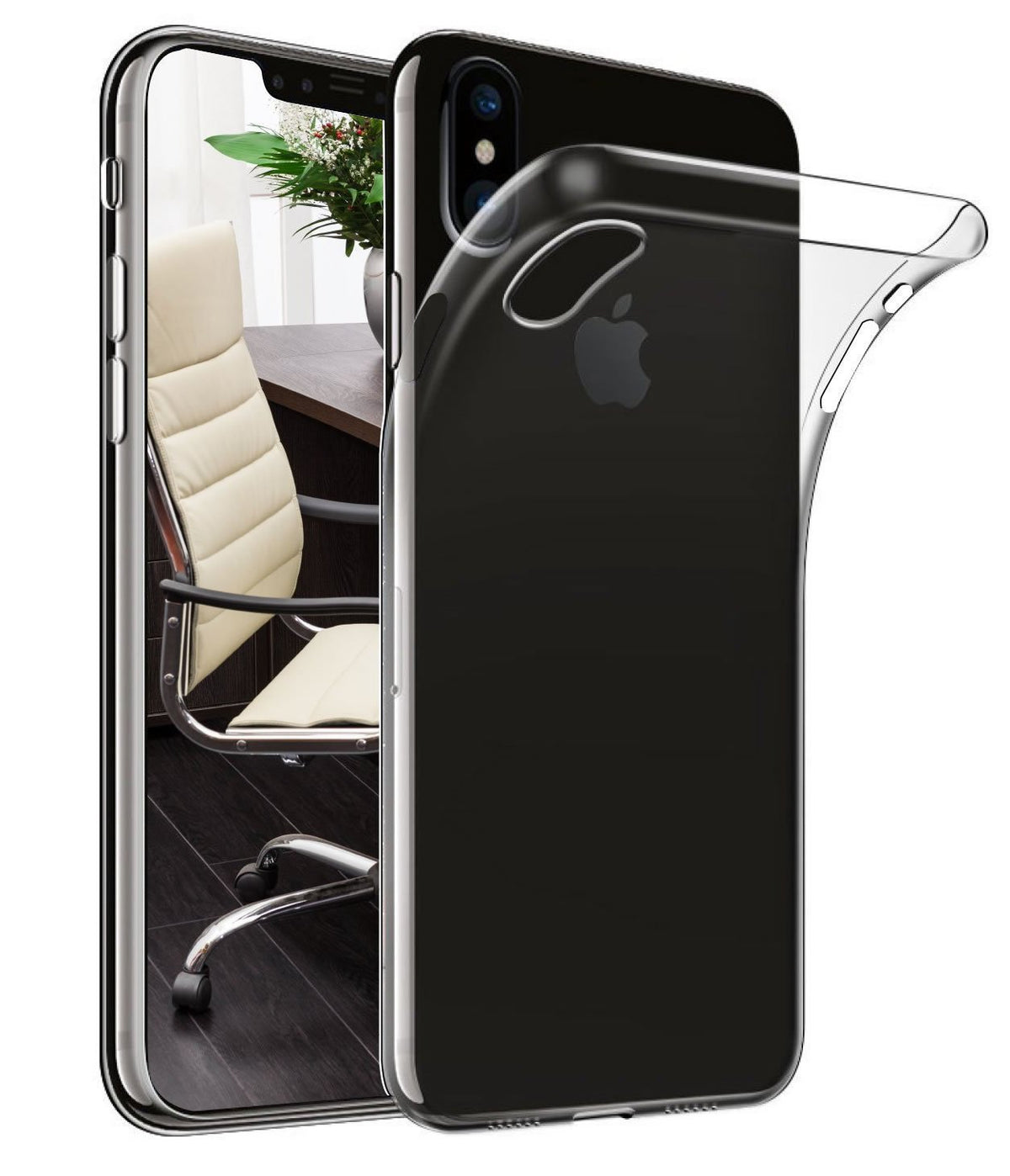 Hoesje Apple iPhone X Flexi bumper - 0,3mm - doorzichtig
