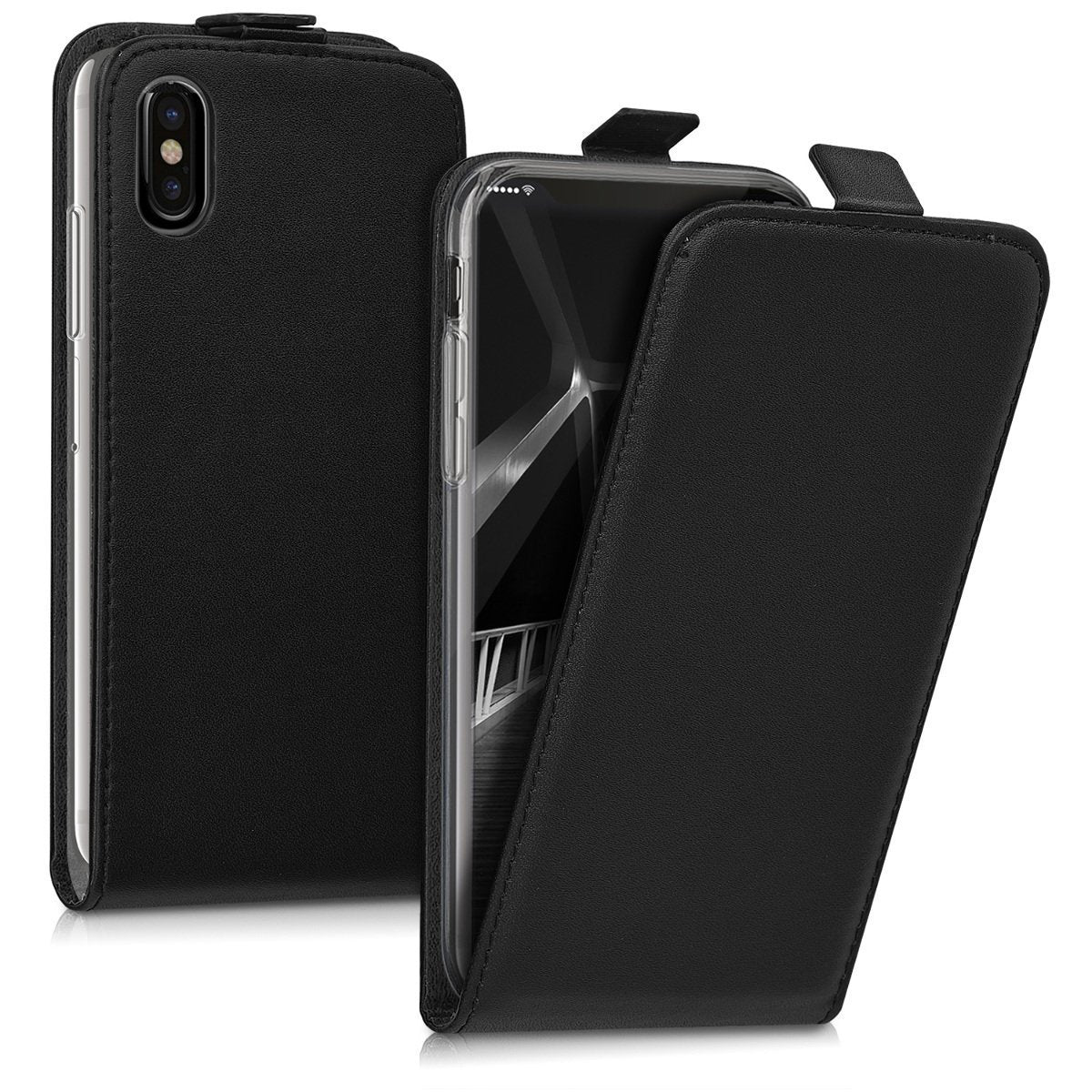 Flip cover Apple iPhone X zwart