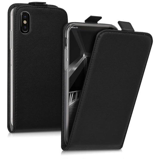 Flip cover Apple iPhone X zwart