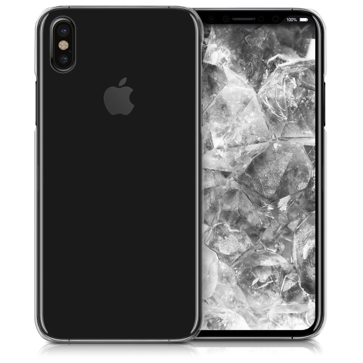 Hoesje Apple iPhone X hard case transparant