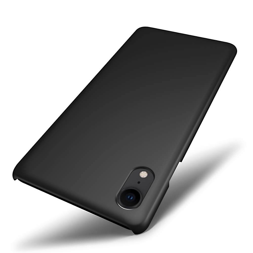 Hoesje Apple iPhone XR hard case zwart