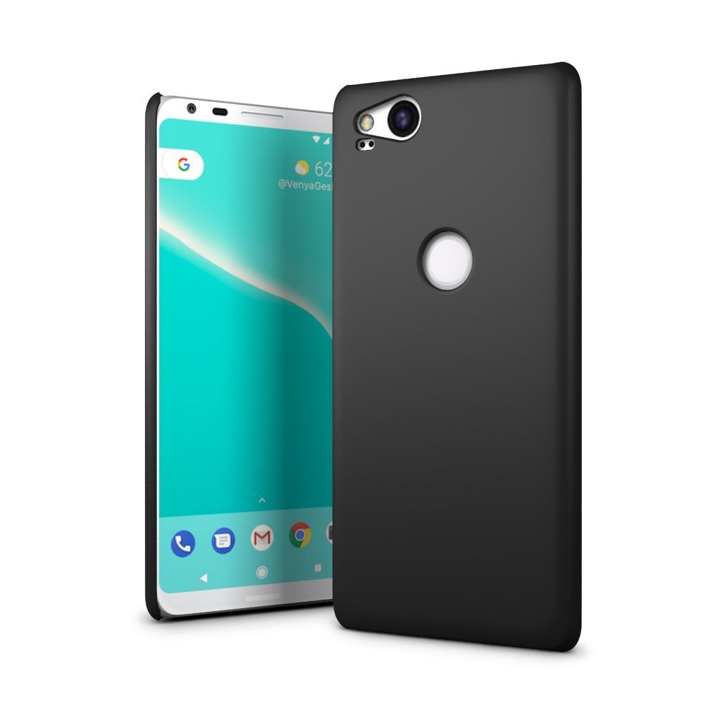 Hoesje Google Pixel 2 hard case zwart